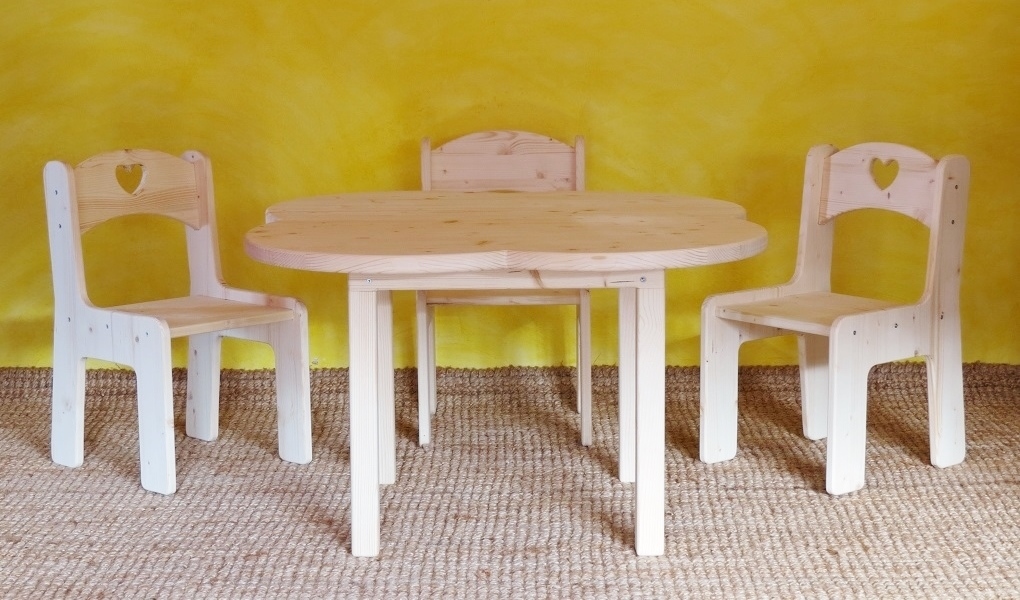 Sedie e tavolino per bimbi | Falegname Frank